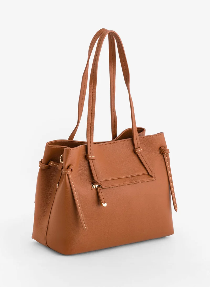 كاربيزا Women's Totebag Ulivo Tan