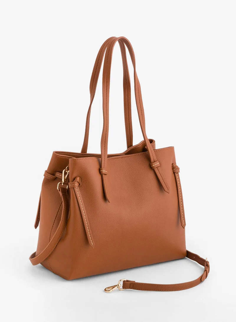 كاربيزا Women's Totebag Ulivo Tan