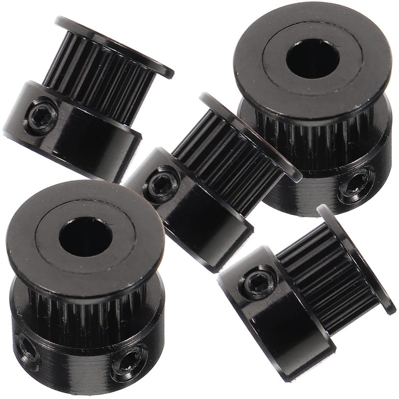 20pcs Aluminum Pulley Wheel Teeth Timing Pulley for Printer Idler Synchronous Wheel for Timing Belt System - Image 2