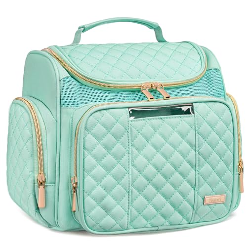 Tealari Large Toiletry Bag for Women Men,Bathroom Bag,Water Resistant Shower Bag,Makeup Bag,Portable Shower Caddy for College Dorm,Hanging Travel Toiletry Bag with Transparent Waterproof Phone Pocket - Image 1