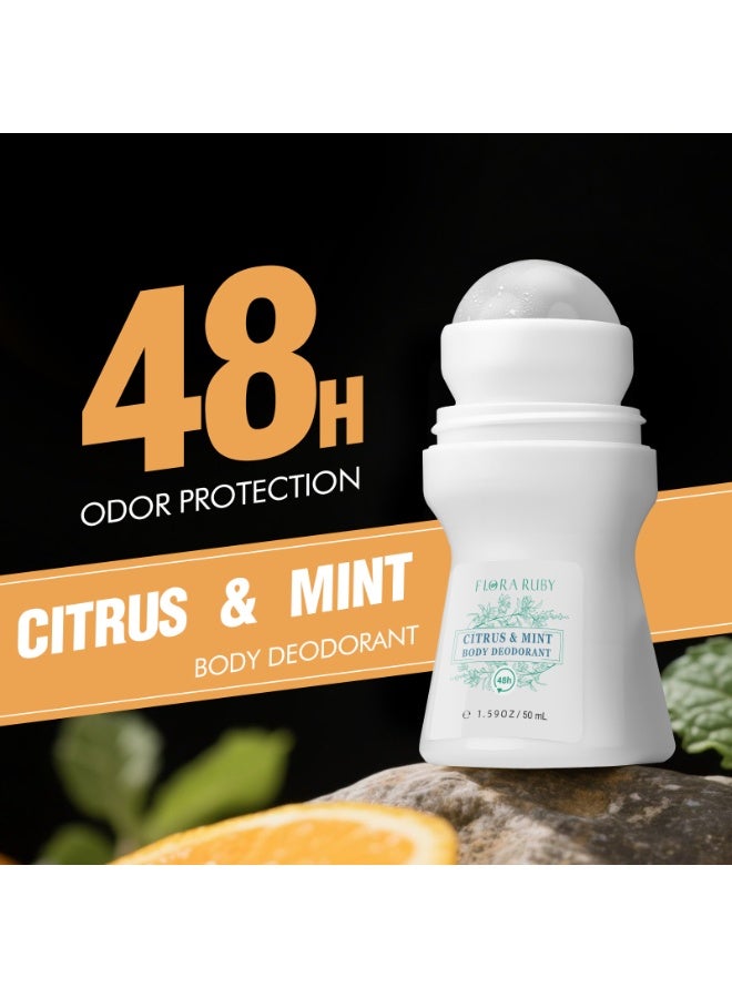 Natural Deodorant For Kids And Teens, Aluminum Free, Alcohol-Free, Paraben Free, 48 Hr Odor Protection, Clean Fresh Scent, Kids And Tweens, Hypoallergenic Deodorant 50ML - Image 1