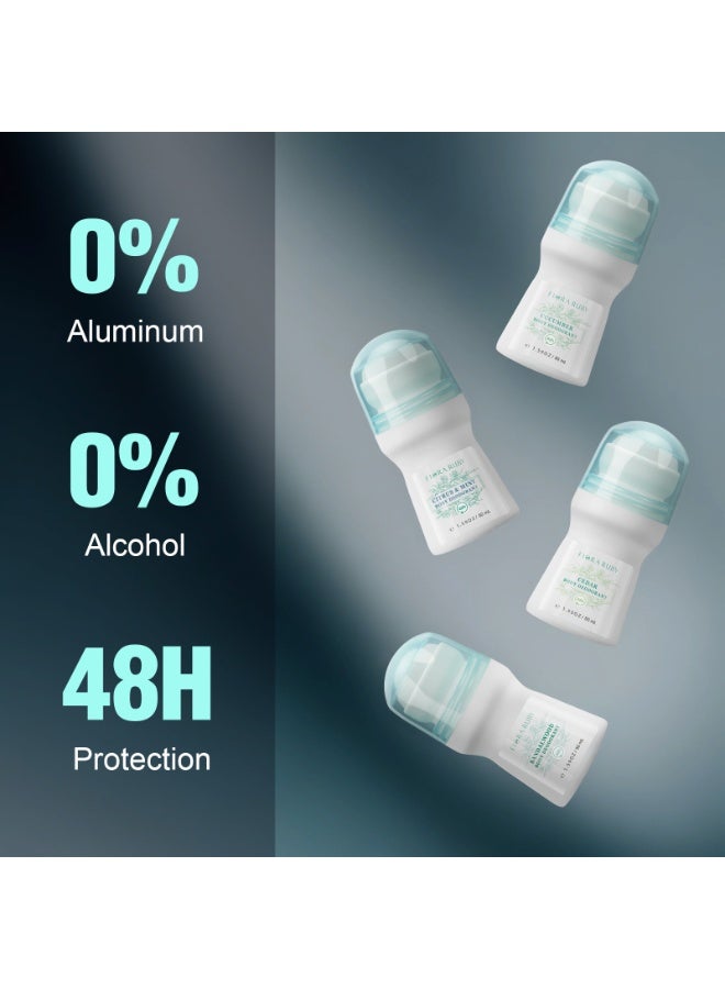 Natural Deodorant For Kids And Teens, Aluminum Free, Alcohol-Free, Paraben Free, 48 Hr Odor Protection, Clean Fresh Scent, Kids And Tweens, Hypoallergenic Deodorant 50ML - Image 2