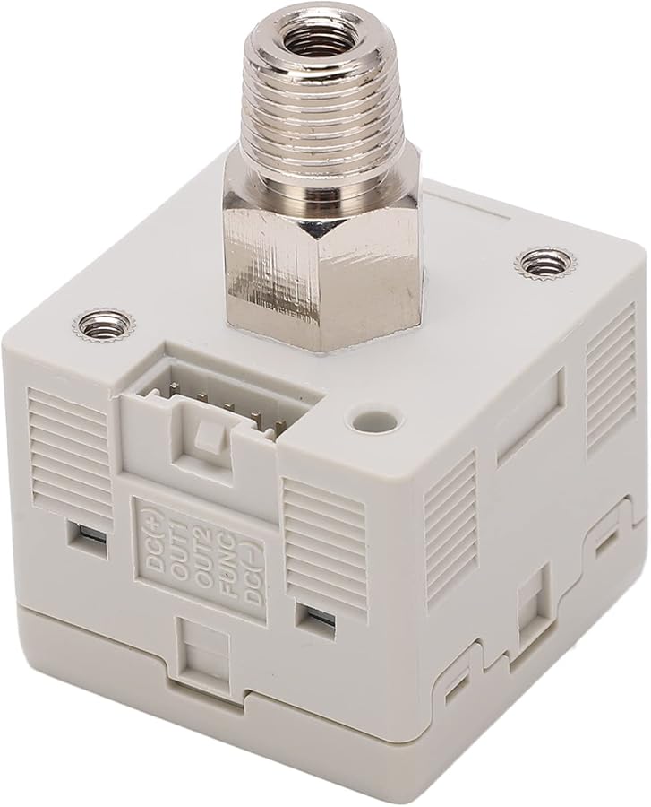 صمام تخفيض الضغط الرقمي مع عداد وعرض رقمي ABS مقاوم للصدمات، نطاق 0-101 كيلوباسكال، إمداد طاقة 12-24 فولت تيار مستمر - Image 4