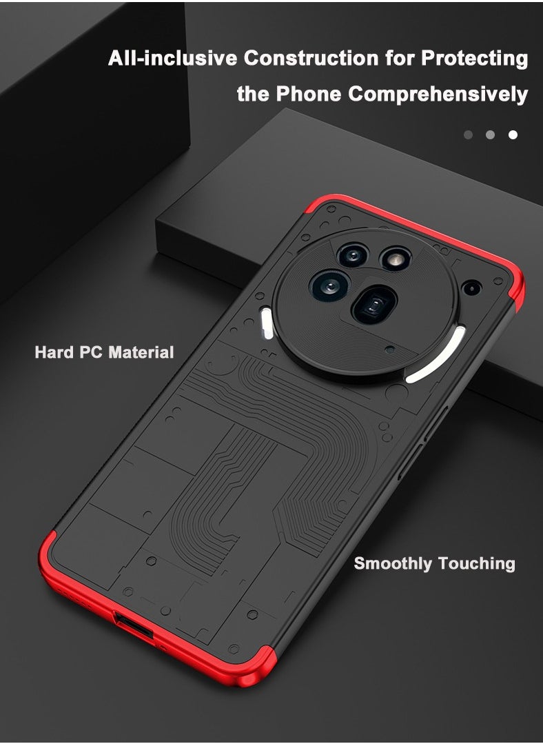 General - Suitable for Nothing Phone 3a Pro Ultra Slim 3-Part Shield Case, anti-drop and anti-scratch, lightweight design - Image 1