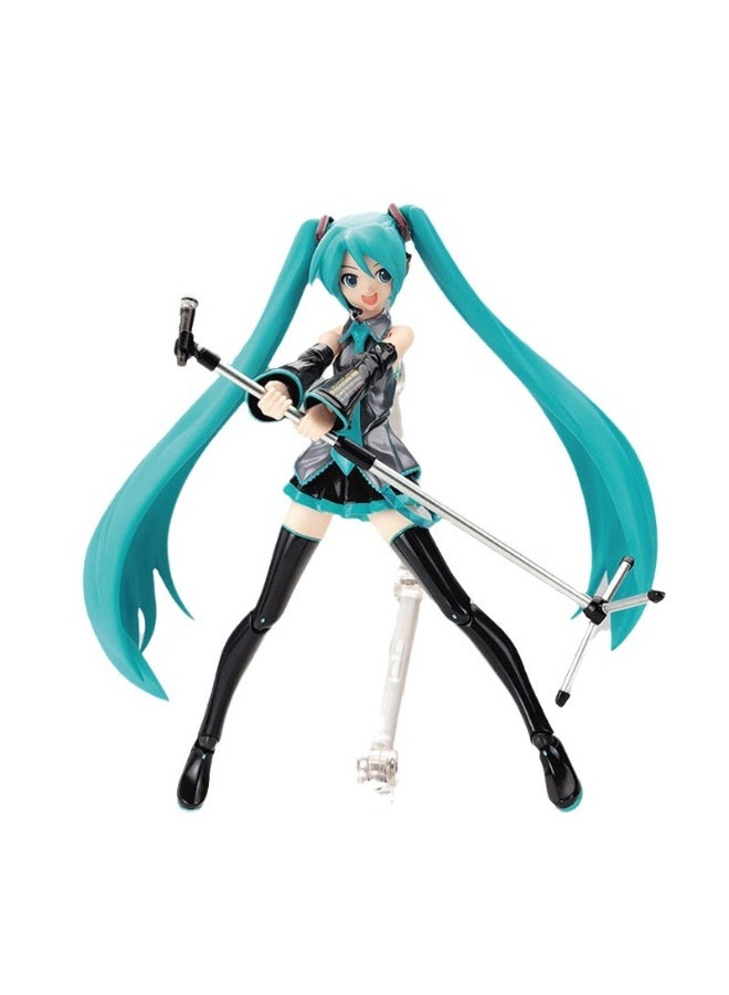 عام هاتسون الظاهري المغني المشتركة المنقولة دمية نموذج الديكور سطح المكتب الديكور لعبة هدية للعائلة والأصدقاء - Image 1