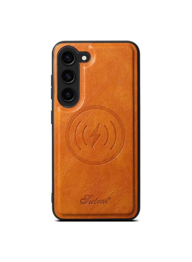 Suteni Case For Samsung Galaxy S23+ 5G H15 Oil Eax Leather Detachable Wallet Back Phone Case - Image 2