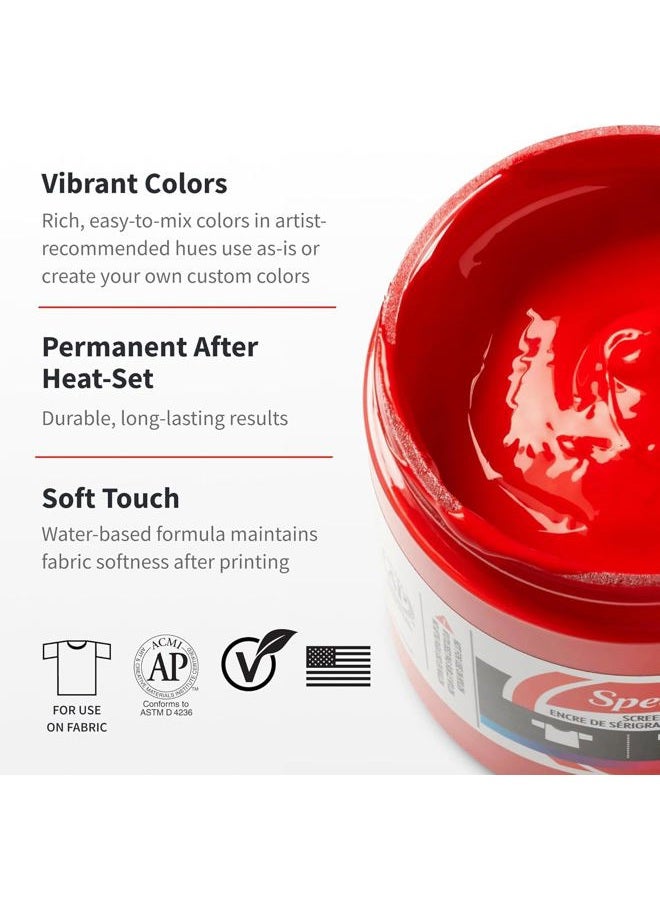 Speedball SCREEN INK OPQ FAB 32OZ GOLD - Image 2