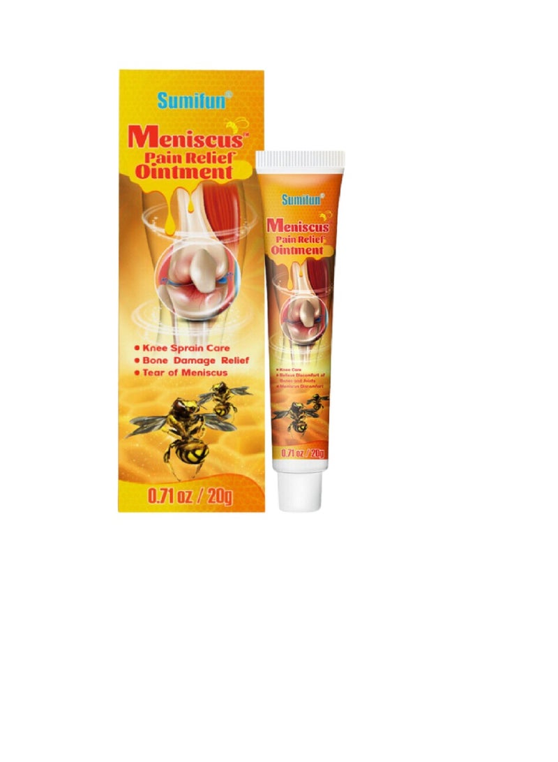 سوميفون مرهم لتخفيف آلام الغضروف المفصلي، كريم سم النحل لمفاصل الكتفين والرقبة والخصر والساقين، جل البروبوليس الاحترافي، يخفف من عدم الراحة في العظام والمفاصل 20 جم - Image 4