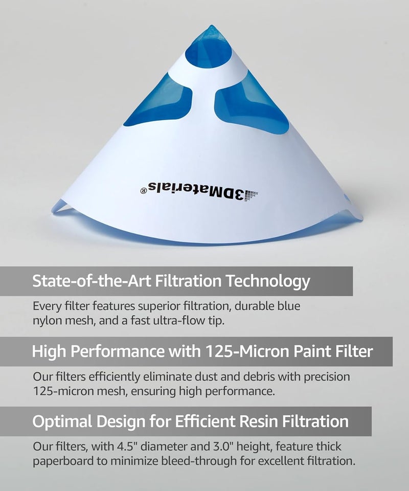 3DMaterials SuperFilter 300 pcs, Disposable Filter, 3D Printer Resin and Paint Strainer, Made in Korea by - Image 4