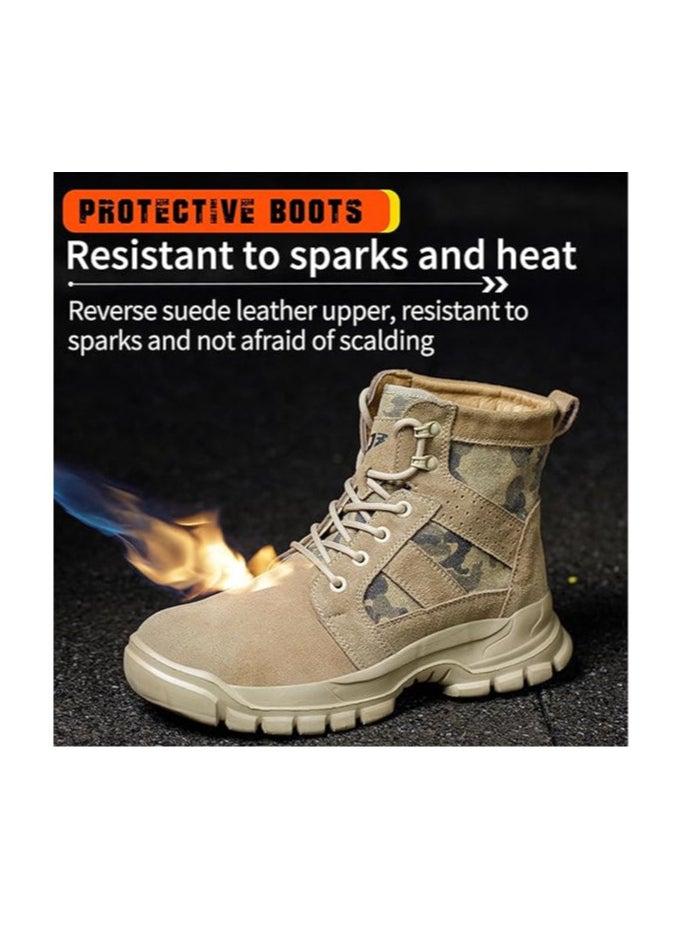 Verci - Safety Shoes Ankle Boots Industrial Work Shoes Men (42 EUR) - Image 1