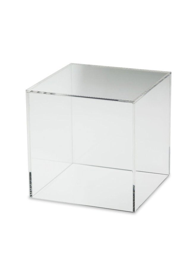 SOURCEONE.ORG Source One Premium Clear Acrylic Display Case, Available with Additional Base (6 Inch Cube, No Base) - Image 2