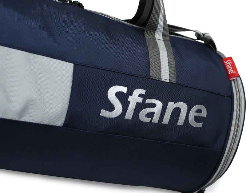 Sfane Gym Bags for Men with Separate Shoe Compartment Sports Gym Bag for Women Duffle Bags for Gym, Duffel Bags Sports Bag - Navy Blue - Image 5
