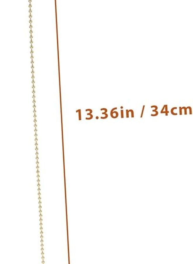 أجهزة تمديد سلسلة مروحة الكريستال 2 قطعة مع موصلات قلادة خرزية لمروحة السقف والضوء - Image 3