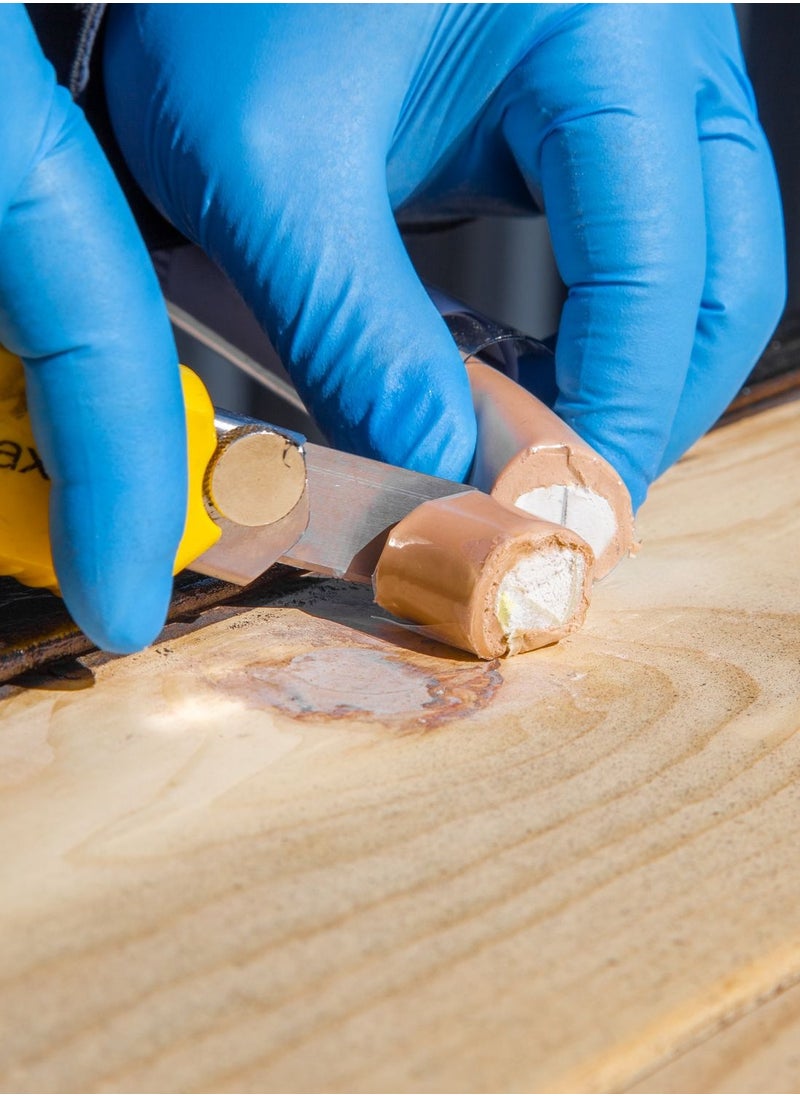 Weicon - WEICON Repair Stick Wood | 28 g | 2-component Special Adhesive Epoxy Resin For permanent and residual elastic, non-shrinking repairs on wood - Image 1