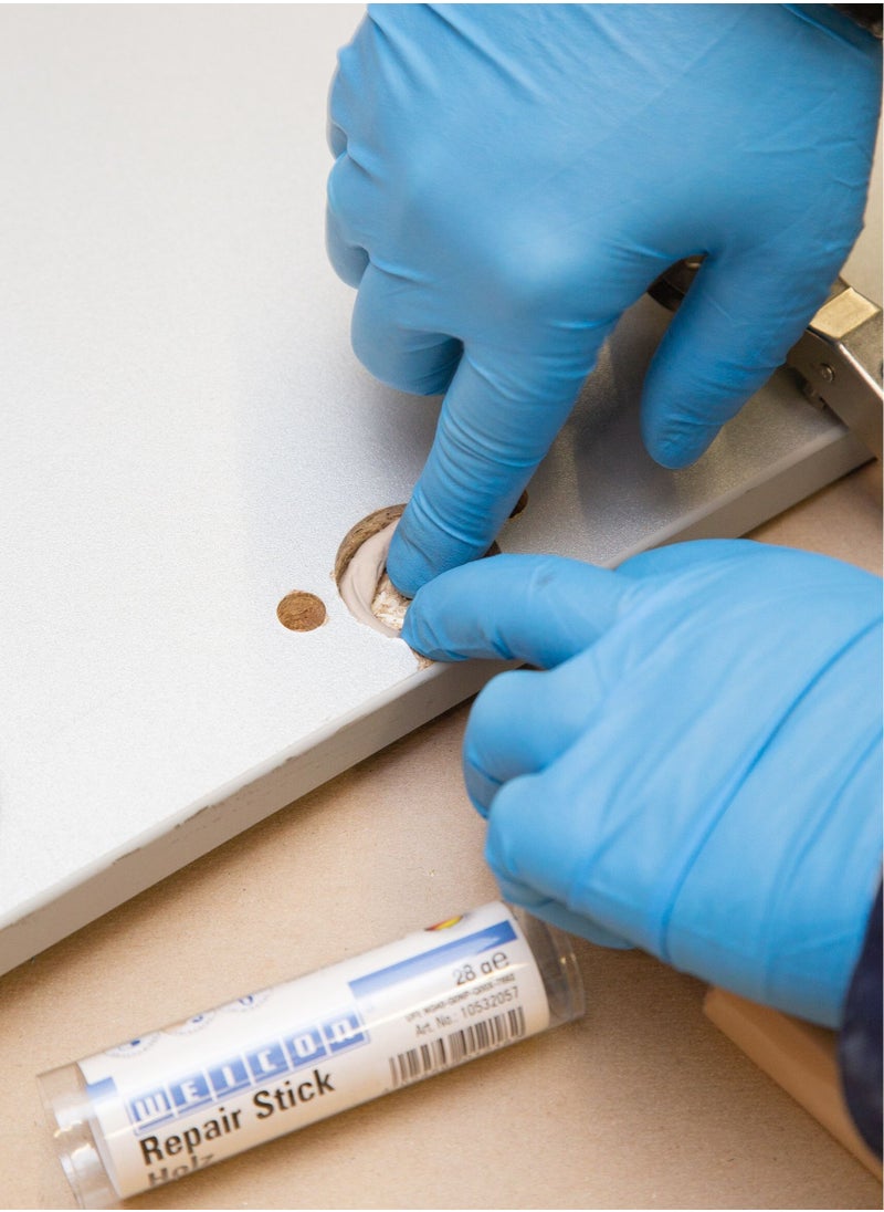 Weicon - WEICON Repair Stick Wood | 28 g | 2-component Special Adhesive Epoxy Resin For permanent and residual elastic, non-shrinking repairs on wood - Image 1