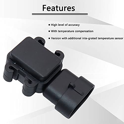 KEJSTED Manifold Absolute Pressure Map Sensor 213-796 12614973 16187556 Compatible with Chevy Chevrolet Buick Lesabre GMC GM Cadillac Saturn Oldsmobile Pontiac Bonneville Isuzu Saab 16249939 213-351 - Image 2