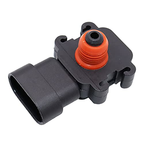 KEJSTED Manifold Absolute Pressure Map Sensor 213-796 12614973 16187556 Compatible with Chevy Chevrolet Buick Lesabre GMC GM Cadillac Saturn Oldsmobile Pontiac Bonneville Isuzu Saab 16249939 213-351 - Image 1