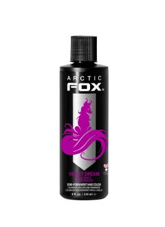 ARCTIC FOX ARCTIC FOX Vegan and Cruelty-Free Semi-Permanent Hair Color Dye (8 Fl Oz, VIOLET DREAM) 