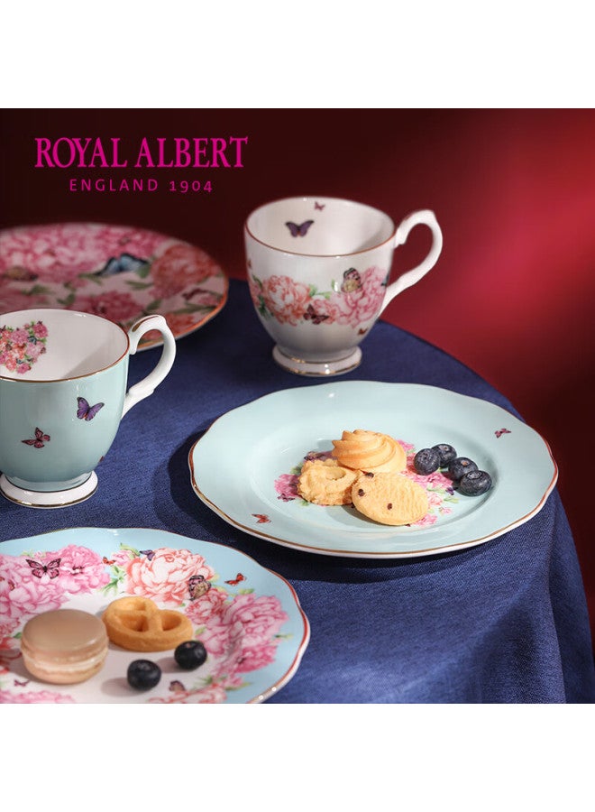 Royal Albert Miranda Collaboration Bone China Mug And Snack Plate Two-piece Tableware Set Gift - Image 1