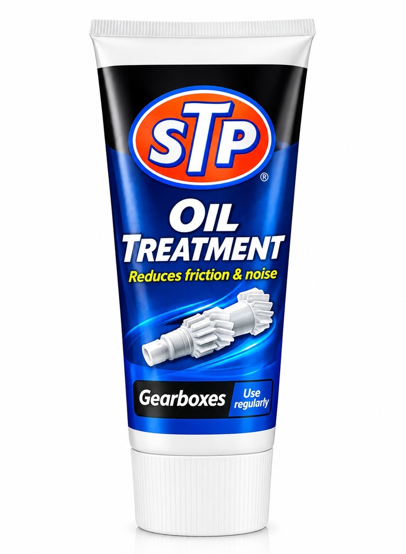 STP Oil Treatment for Gearboxes 150ml, Manual Transmission Gear Oil Additive, Friction and Noise Reducer for Gearboxes Differentials Back Axles and Steering Boxes, Smoother Gear Change Lubrication - Image 1