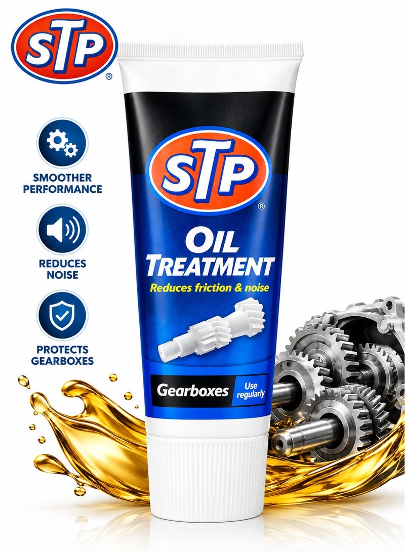 STP Oil Treatment for Gearboxes 150ml, Manual Transmission Gear Oil Additive, Friction and Noise Reducer for Gearboxes Differentials Back Axles and Steering Boxes, Smoother Gear Change Lubrication - Image 2
