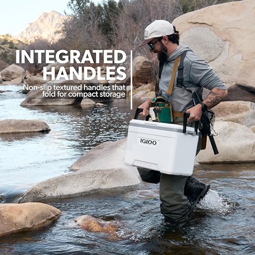 Igloo 25 QT Latitude Marine Ultra White Cooler - Image 3