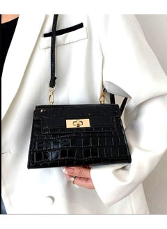 Casual Shoulder Bag For Regular Use –black