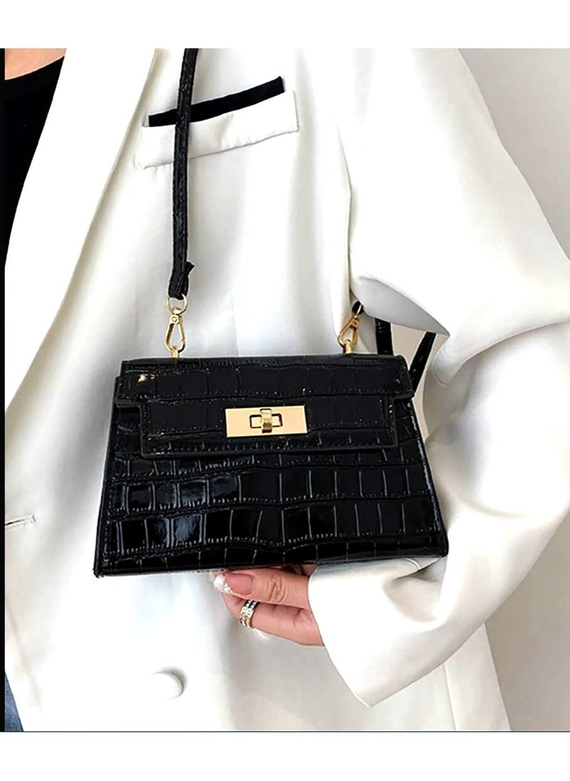 Tat - Casual Shoulder Bag For Regular Use –black - Image 1
