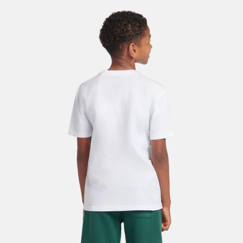 New Balance Bright White Jersey Small Logo T-Shirt for Men | Best Price UAE