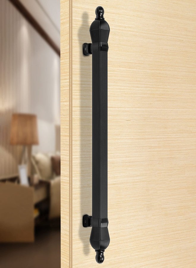 Plantex Taj Heavy Duty 17-inches Door Handle/Main Door Handle/Door Handle for Main Door/Pull Push Handle for Main Door - Pack of 1 (319-Black Finish) - 3 Years Warranty - Image 1