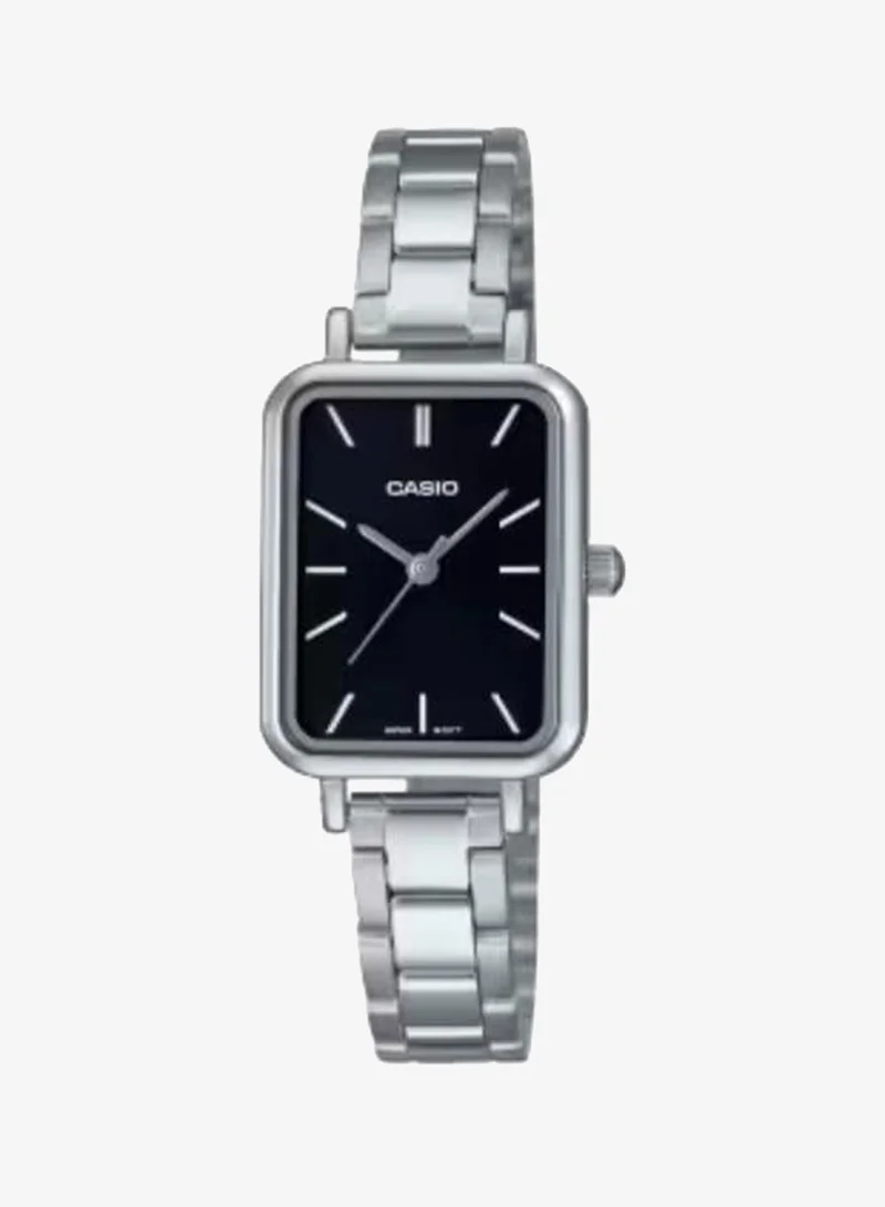 كاسيو Women's Analog Display Watch With Silver Stainless Steel Strap - LTP-V009D-1EUDF