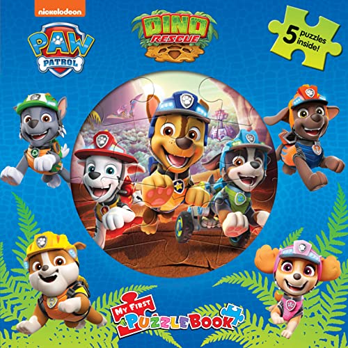 Nick Paw Patrol Dino Rescue My First Puzzle Book