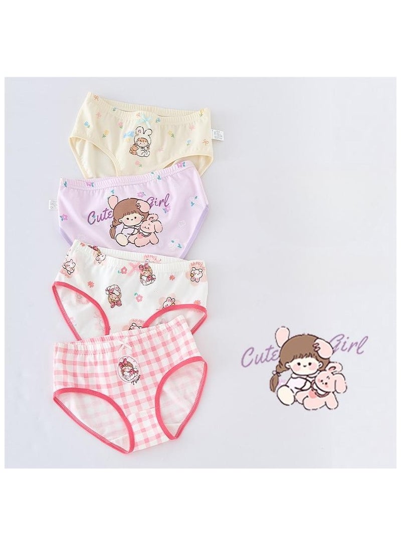Little Girl Cute Style Triangle Pants Suitable For Ages 3-10 - Image 1