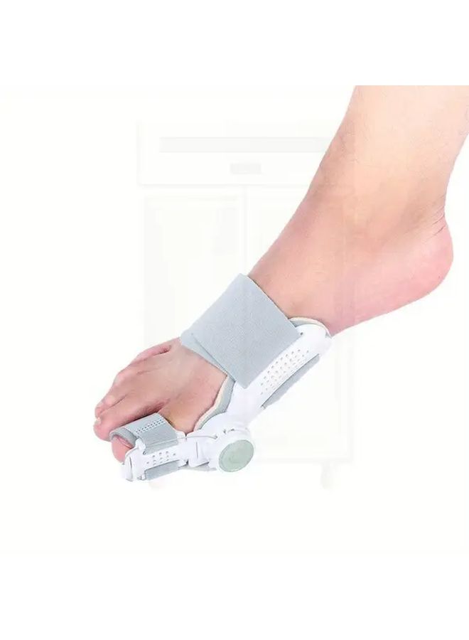 Adjustable Plantar Fasciitis Night Brace For Foot Pain Relief Gray Color - Image 1
