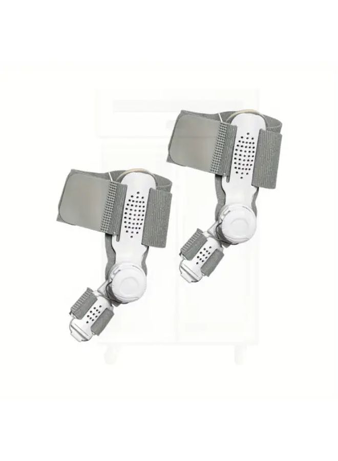 Adjustable Plantar Fasciitis Night Brace For Foot Pain Relief Gray Color - Image 3