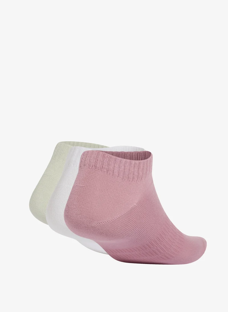 اديداس مجموعة جوارب THIN&amp;LIGHT ESSENTIALS LOW CUT SOCKS 3 PAIR PACK