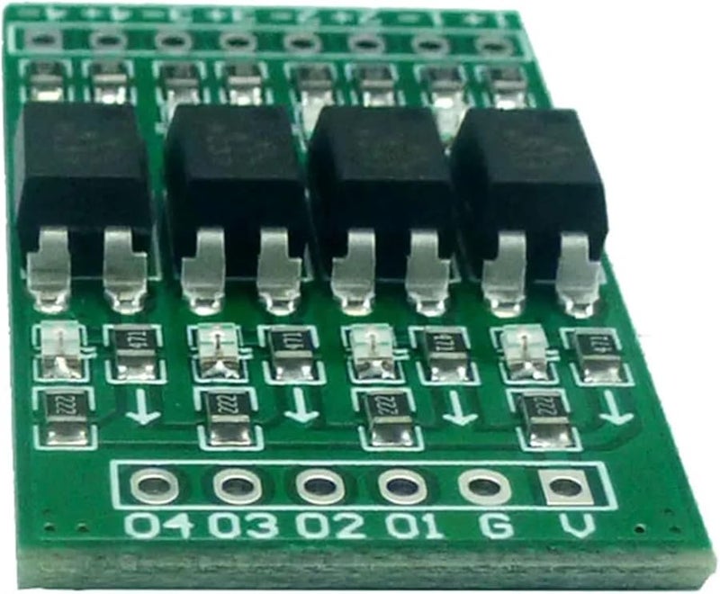 5PCS 4 Channel 24V to 3 3V 5V 12V 24V Digital Logic Level Converter Module PNP NPN Optical Isolation Board - Image 4