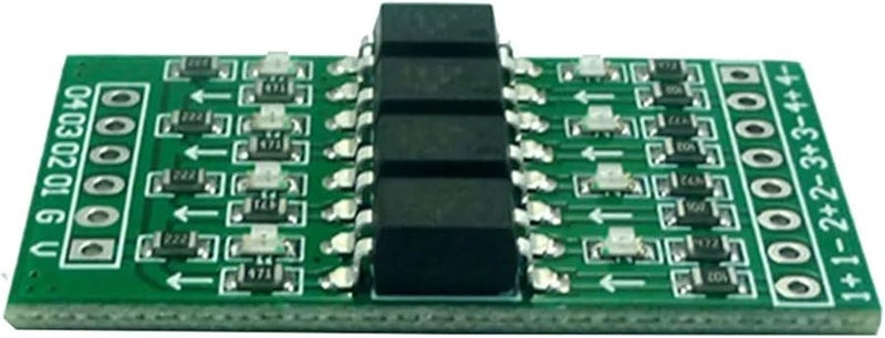 5PCS 4 Channel 24V to 3 3V 5V 12V 24V Digital Logic Level Converter Module PNP NPN Optical Isolation Board - Image 1