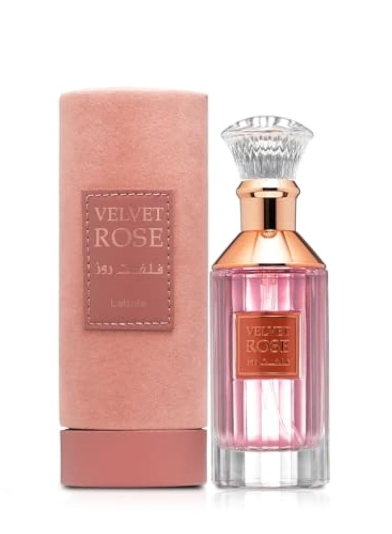 Lattafa Velvet Rose Eau De Perfume for men & Women 100ml - Image 1