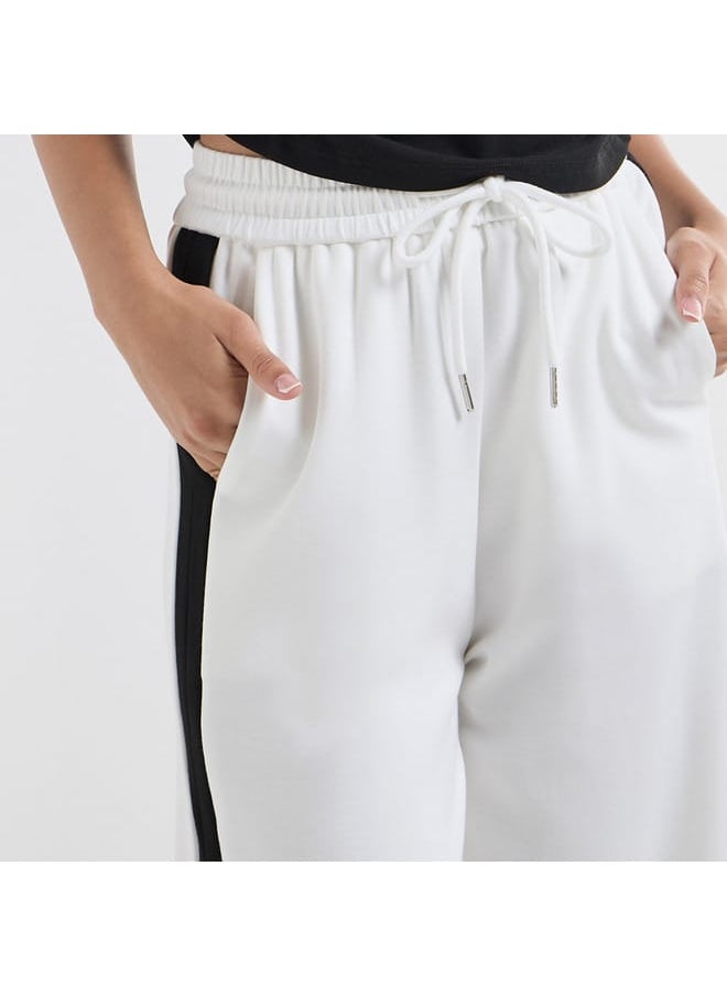 Splash FAV - Panelled Track Pants with Drawstring Closure and Pockets - Image 1