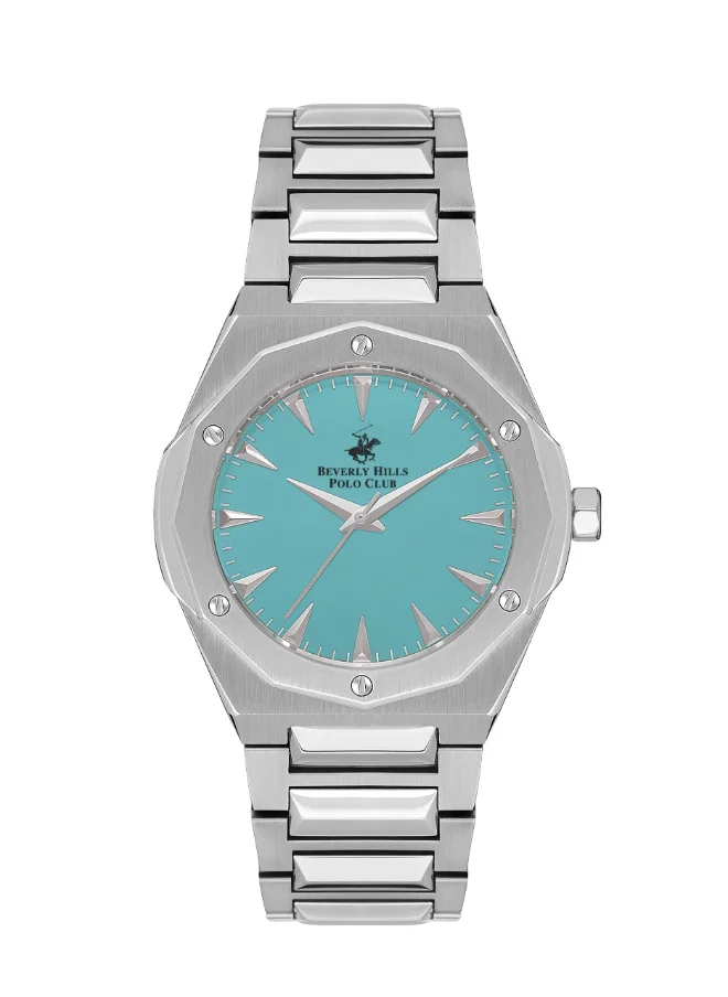 BEVERLY HILLS POLO CLUB BEVERLY HILLS POLO CLUB Men's Analog Blue Dial Watch - BP3554X.300