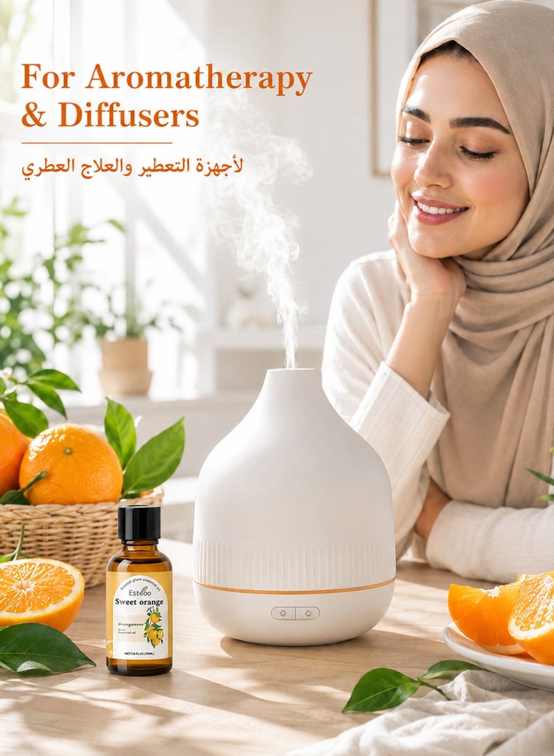 estooo Sweet Orange Essential Oil 30ml – Naturally Distilled Aromatic Oil with a Fresh, Joyful Citrus Aroma for a Cheerful & Uplifting Ambience - Image 5