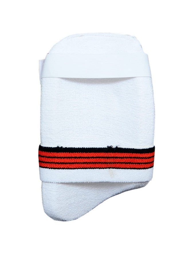 HIRNOTS Cricket PRO Thigh Guard for Men's (White, Right Hand Batsmen) - Image 3