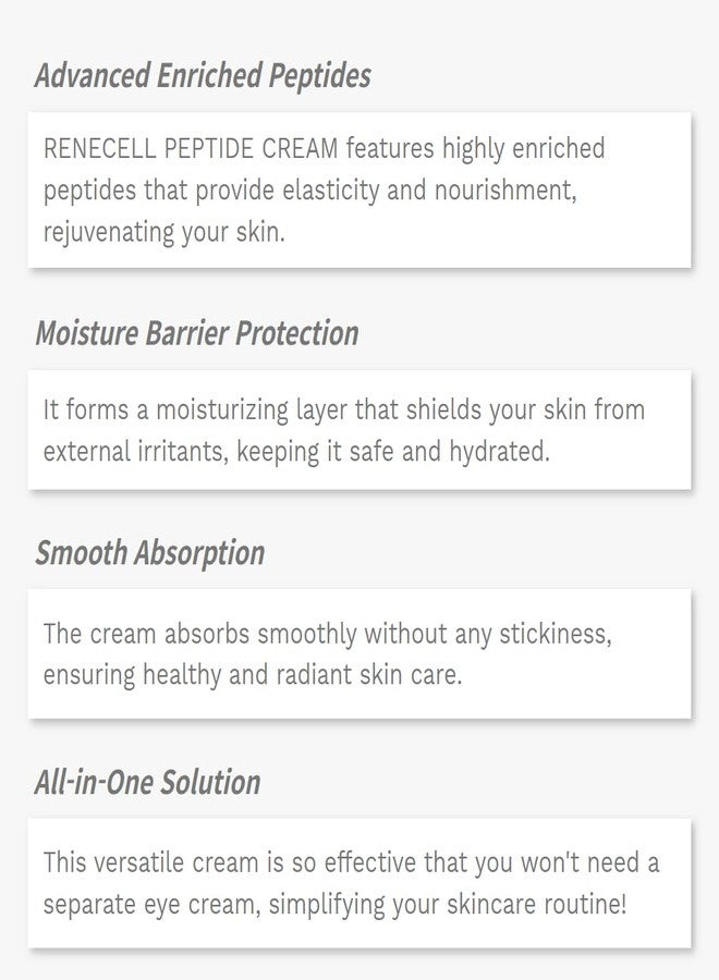 Renecell RENE CELL[Renecell] ABSORBER PEPTIDE CREAM - Image 3