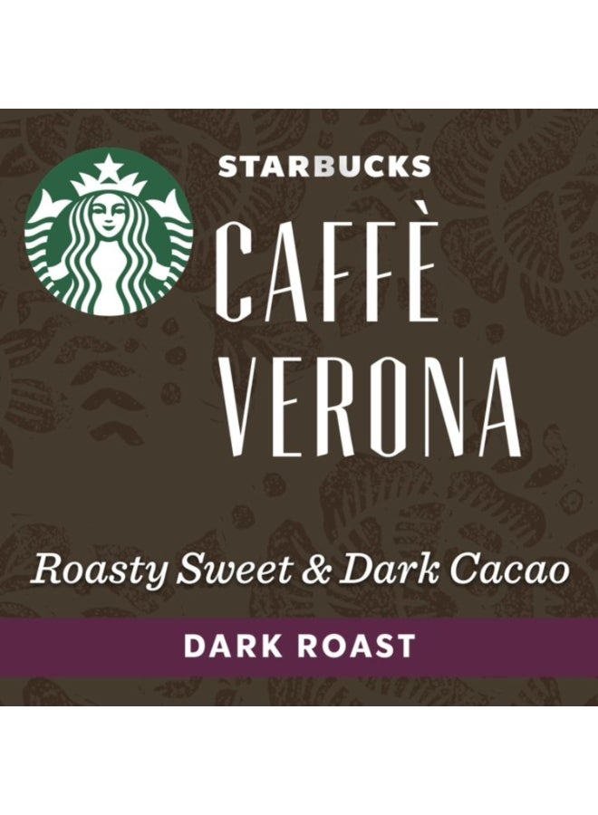 ستاربكس بسولات قهوة ستاربكس كافيه فيرونا (Caffè Verona) لنسبريسو - تحميص داكن (Dark Roast) - كثافة 10 - عبوة 30 كبسولة - Image 4