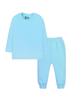 Funny Bunny Pack of 3 Cotton Long Sleeve & Pants Underwear Set for Baby  - Image 2