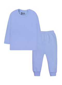 Funny Bunny Pack of 3 Cotton Long Sleeve & Pants Underwear Set for Baby  - Image 4