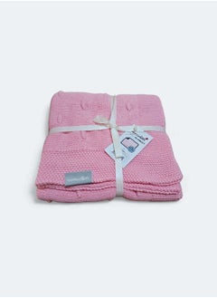 Mamas Gift Pink Knitted Blanket  - Image 2