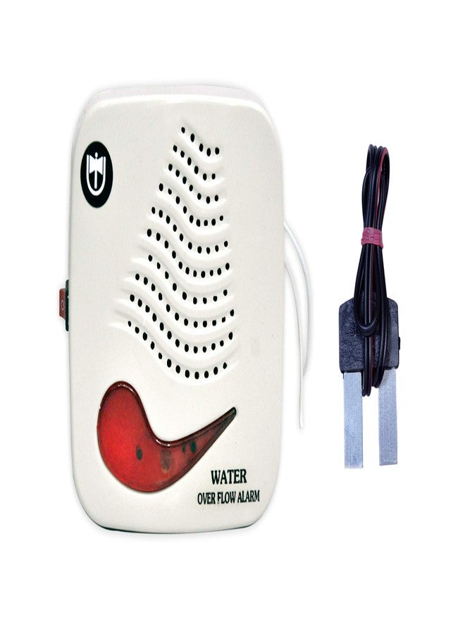 Tool Point Plastic Water Tank Overflow Alarm UW-04 DC (Standard Size, White) (Pack of 1) - Image 1