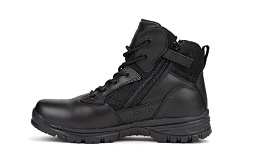 RYNO GEAR 6" Coolmax Tactical Combat Boots (Black, us_footwear_size_system, adult, men, numeric, medium, numeric_9) - Image 3
